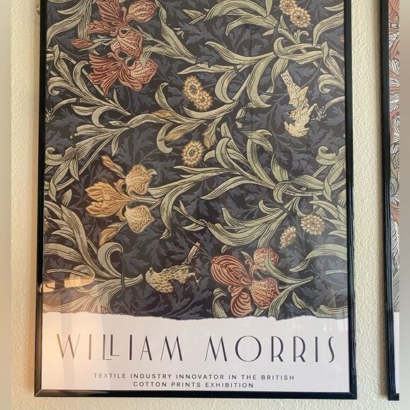 William Morris Textiles Print on Canvas - Picture 1 of 4
